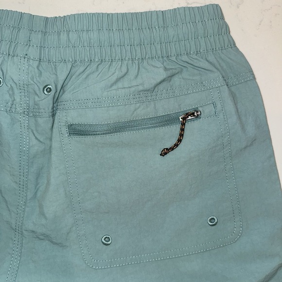 Howler Bros Shorts Men's Small Blue Arctic Salado 7" *FLAW*  Nylon Outdoor NWT - Picture 8 of 9